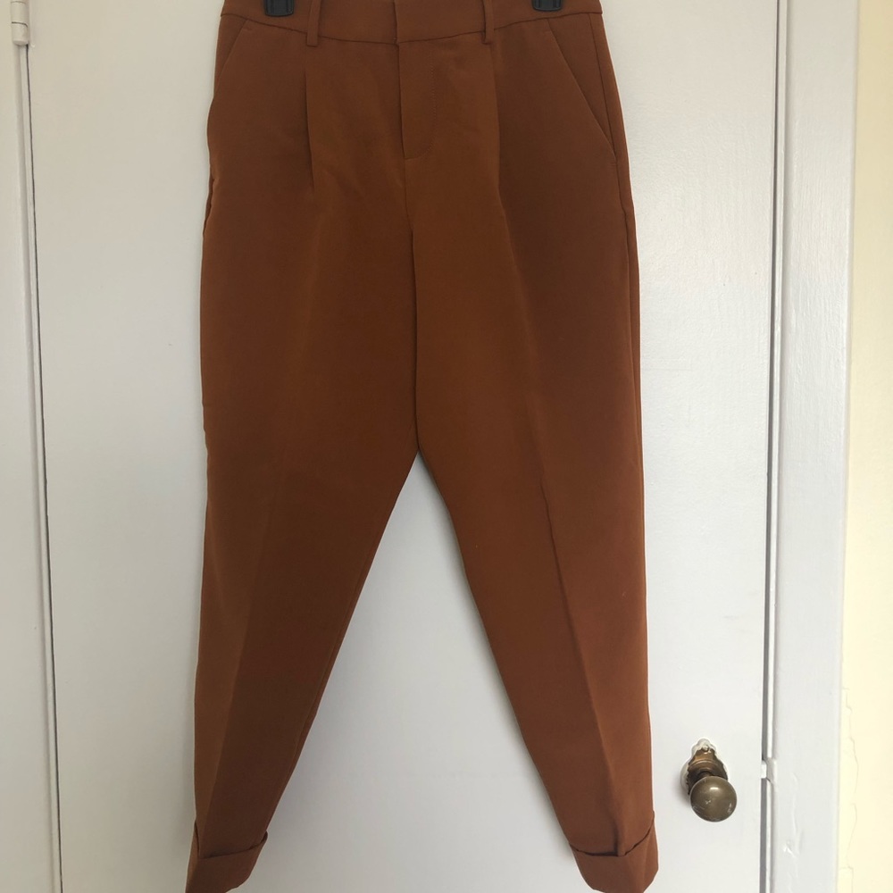 Banana republic High-Rise Tapered Cropped Pant